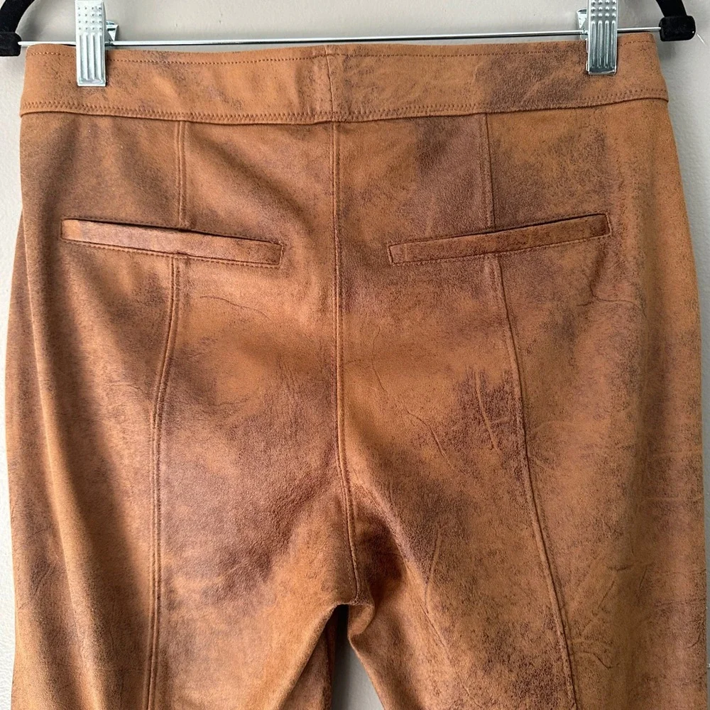 Free People Never Let You Go Vegan Suede Leggings | Brown‎